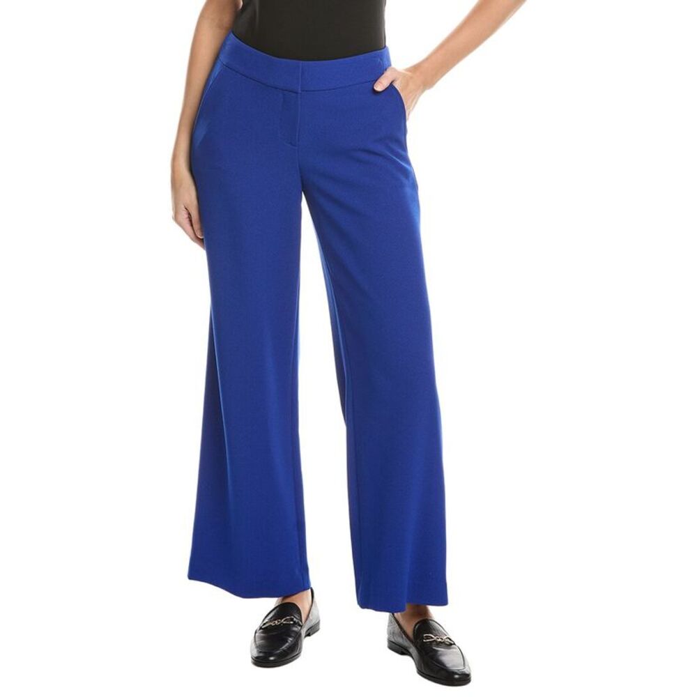 Tahari Asl Womens  Petite Crepe Pant